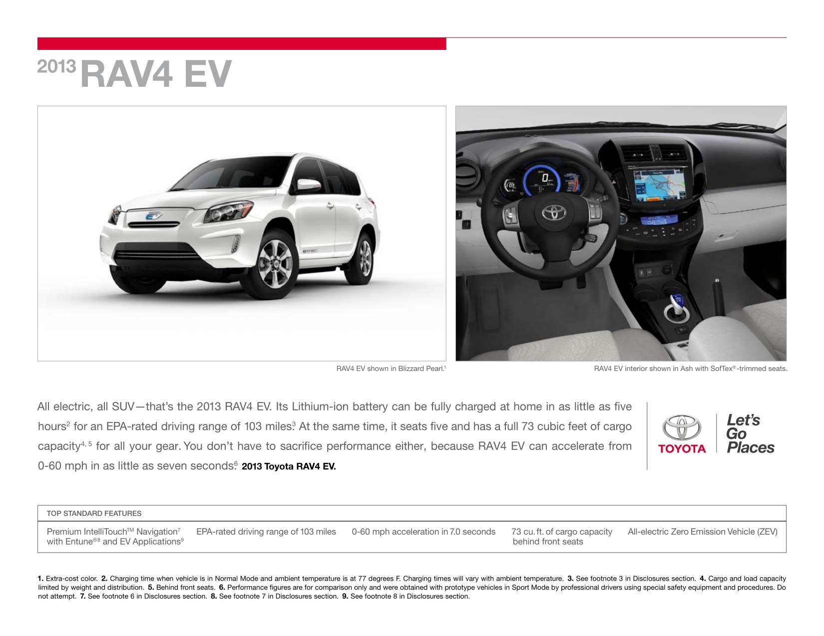 2013 Toyota RAV4 EV Brochure